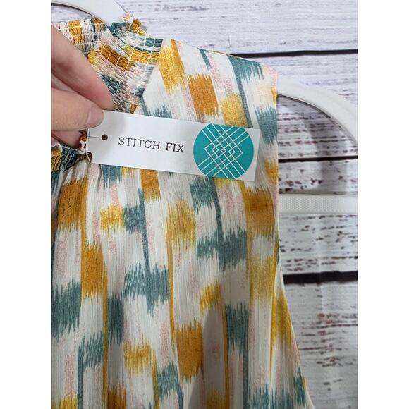 1st State Sleeveless Ruffel Dress women's size medium - Picture 5 of 8